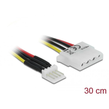 DELOCK Power Floppy 4 pin male &gt; Molex 4 pin female 30cm Cable kábel és adapter