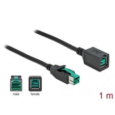 DELOCK Powered USB bővítőkábel 12V 1m (85980) (DE85980) kábel és adapter