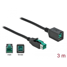 DELOCK Powered USB bővítőkábel 12V 3m (85982) (DE85982) kábel és adapter