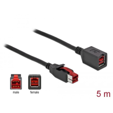 DELOCK Powered USB bővítőkábel 24V 5m (85989) (DE85989) kábel és adapter