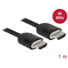 DELOCK Prémium HDMI kábel 4K 60 Hz 1 m kábel és adapter
