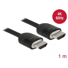 DELOCK Prémium HDMI kábel 4K 60 Hz 1 m (84963) (84963) kábel és adapter
