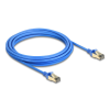  Delock RJ45 hálózati kábel Cat.8.1 F/FTP vékony 5 m kék