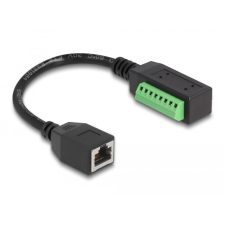 DELOCK RJ45 Kábel Cat.5e anya - Terminal Block Adapter 21,5 cm kábel és adapter