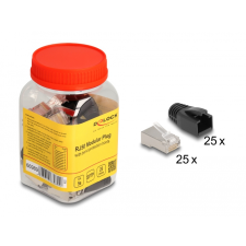 DELOCK RJ50 Cat.5e Moduláris apa csatlakozó 25 db-os szett kábel és adapter