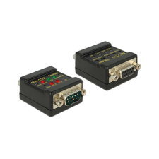 DELOCK RS-232 Tester DB9 -> DB9 Bu/St (87713) kábel és adapter