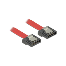 DELOCK SATA-Kabel SATA III -> SATA St/St 0.50m FLEXI rot (83835) kábel és adapter