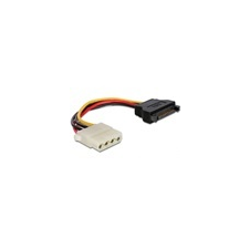DELOCK SATA Molex HDD tápkábel átalakító (12cm) kábel és adapter