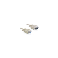 DELOCK Seriell-Verl. D-Sub9 -> D-Sub9 St/Bu 5.00m grau (84016) kábel és adapter
