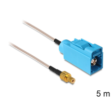 DELOCK SMA dugó &gt; FAKRA Z jack, RG-316, 5m kábel és adapter