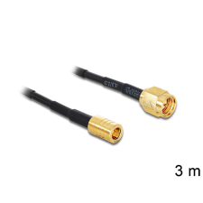 DELOCK SMA dugó > SMB dugó RG-174, 3 m kábel és adapter