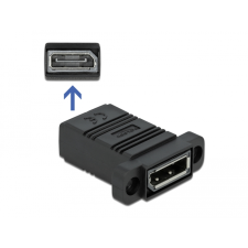 DELOCK System 45 DisplayPort adapter egyenes (81309) (81309) kábel és adapter