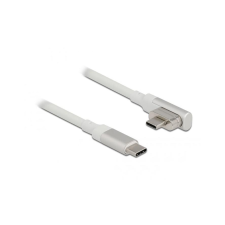 DELOCK Thunderbolt-Kabel3 USB-C Kabel 4K 60Hz gewinkelt 1,2m (86703) kábel és adapter