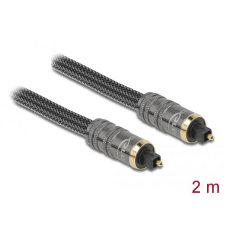 DELOCK TOSLINK sztenderd kábel apa - apa 2m (86984) (DE86984) kábel és adapter