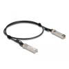 DELOCK Twinaxiális kábel, SFP+ csatlakozódugó > SFP+ csatlakozódugó, 1 m