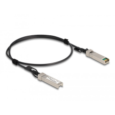 DELOCK Twinaxiális kábel, SFP+ csatlakozódugó &gt; SFP+ csatlakozódugó, 1 m kábel és adapter