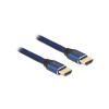 DELOCK Ultra High Speed HDMI Kabel 48 Gbps 8K 60 Hz blau 1m (85446)