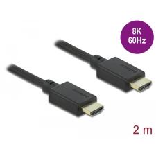 DELOCK Ultra nagy sebességu HDMI kábel 48 Gbps 8K 60 Hz 2 m kábel és adapter