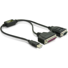 DELOCK USB 1.1 &gt; 1x Serial 1x Parallel Adapter kábel és adapter