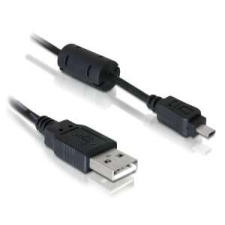 DELOCK USB 1,83m USB kábel Fekete kábel és adapter