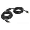 DELOCK USB 2.0 A típusú csatlakozó > USB 2.0 B típusú csatlakozó 11 m kábel (82915) (82915)