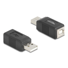 DELOCK USB 2.0 adapter A-típusú USB apa B-típusú USB anya kábel és adapter