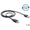 DELOCK USB 2.0 hosszabbító kábel A-A (Easy-USB) 1 m