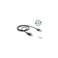 DELOCK USB 2.0 hosszabbító kábel A-A (Easy-USB) 1 m kábel és adapter