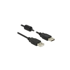 DELOCK USB 2.0 kábel A-A 1,5 m kábel és adapter