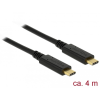  Delock USB 2.0 kábel Type-C a Type-C 4 m PD 5 A E-Marker