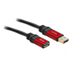 DELOCK USB 3.0-A apa / anya hosszabbító prémium kábel, 1 m kábel és adapter