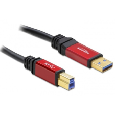DELOCK USB 3.0-A > B apa / apa, 2 m prémium kábel kábel és adapter