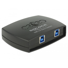 DELOCK USB 3.0-s megosztási kapcsoló 2 1 kábel és adapter