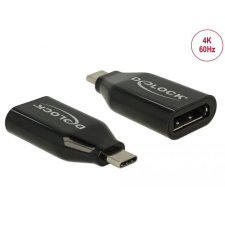 DELOCK USB-C - DisplayPort adapter 4K 60 Hz (64151) kábel és adapter
