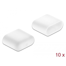 DELOCK USB-C porvédő 10 db fehér (64096) (DL64096) kábel és adapter