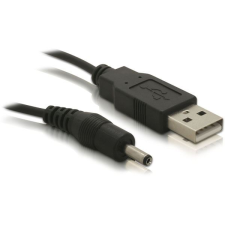 DELOCK USB hálózati cinch kábel 1,5m fekete (82377) (d82377) kábel és adapter
