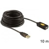 DELOCK USB hosszabbító kábel 2.0 A-A 10 m
