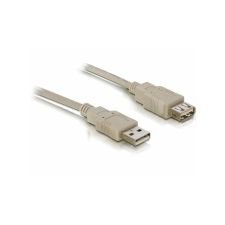 DELOCK USB hosszabbító kábel 2.0 A-A 15 cm asztali számítógép kellék