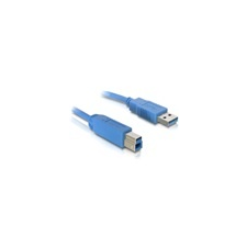 DELOCK USB kábel 3.0 A-B 3m kábel és adapter