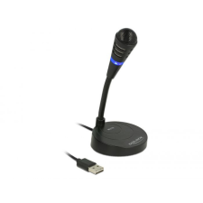  DeLock USB Microphone with base and Touch-Mute Button mikrofon