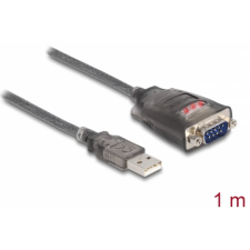 DELOCK USB Soros Átalakító Fekete 1m 61400 kábel és adapter