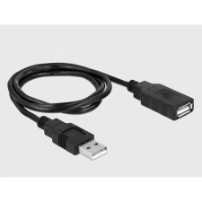 DELOCK USB Soros Átalakító Fekete 80cm 66286 kábel és adapter