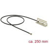DELOCK WLAN antenna MHF IV/ HSC MXHP32 802.11 ac/a/h/b/g/n PIFA 1,6 dBi 250 mm belső