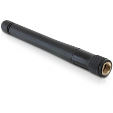 DELOCK WLAN antenna RP-SMA vízálló, fekete egyéb hálózati eszköz