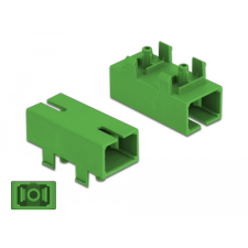 DELOCK Zöld PCB SC Simplex anya - SC Simplex anya száloptikai kábel csatoló egyszeri mód egyéb hálózati eszköz