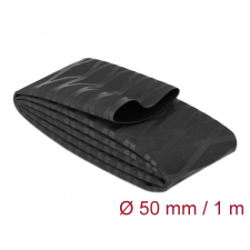 DELOCK Zsugorcső X-mintás nem csúszós 1 m x 50 mm fekete villanyszerelés