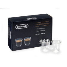 DeLonghi DLSC300 Eszpresszó Kollekció 90ml Készlet 6 Duplafalú Pohárral kisháztartási gépek kiegészítői