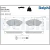 DELPHI fékbetétkészlet, tárcsafék LP1992
