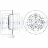 DELPHI féktárcsa BG4196C