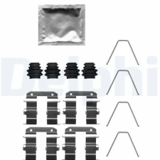 DELPHI tartozékkészlet, tárcsafékbetét LX0739 autóalkatrész